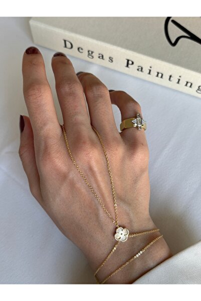 ringbox Gold Brand Model Clover Şahmeran