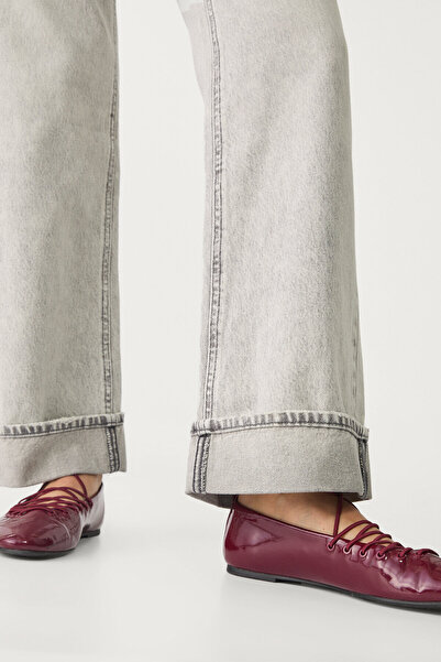 Stradivarius D92 straight fit geniş paça jean