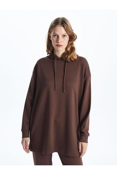 LC Waikiki Γυναικεία κουκούλα LCWAIKIKI Classic Plain Oversize