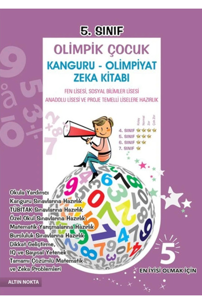 Altın Nokta Yayınevi Altın Nokta Yayınları 5. Sınıf Olimpik Çocuk Kanguru - O...