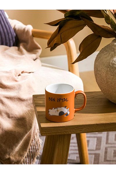 LC Waikiki Lcw Home Mixed Cat Printed Ceramic Mug 320 ml