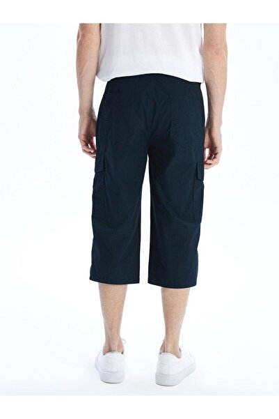 LC Waikiki LCWAIKIKI Classic Standart Kalıp Gabardin Erkek Roller Şort