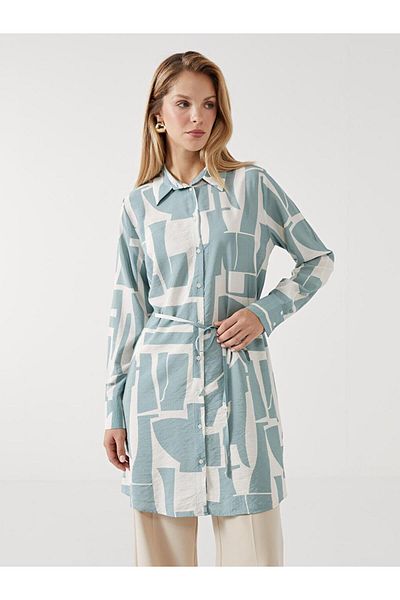 LC Waikiki LCWAIKIKI Classic Patterned Women's Shirt Tunic