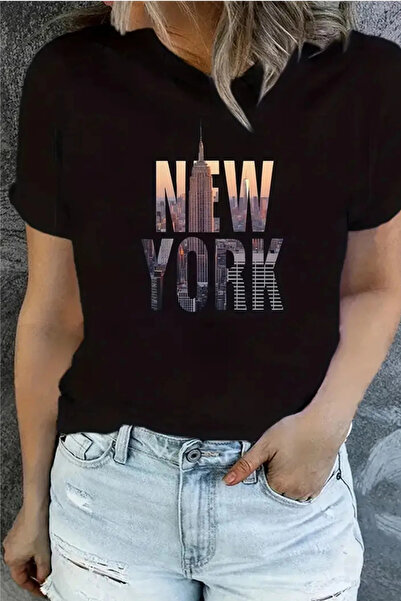 Wish BF ГОЛЯМА УНИСЕКС ТЕНИСКА С ЩАМП НА НЮ ЙОРК