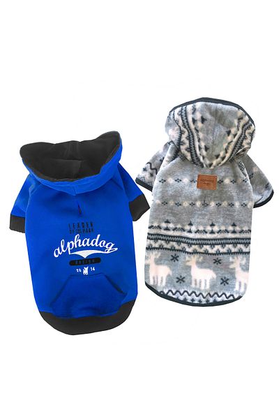 Alphadog Design طقم سويت شيرت للقطط والكلاب