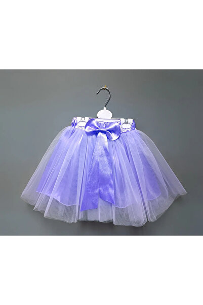 Nacar KIZ ÇOCUK TÜTÜ ETEK RENKLİ 23 NİSAN
