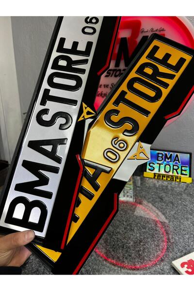 BMASTORE06 CUPRA BRONZ LİP Model Pleksi Plakalık (1ÇİFT,2ADET