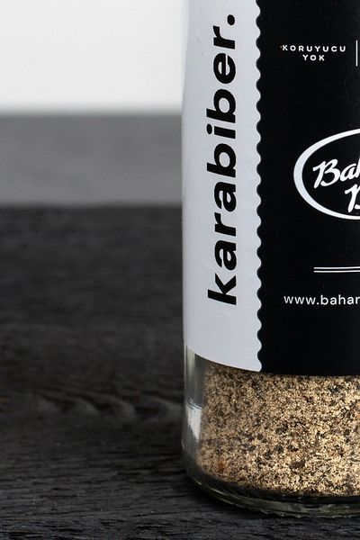 Baharat Dükkanı Black Pepper (ground) 55gr (glass)