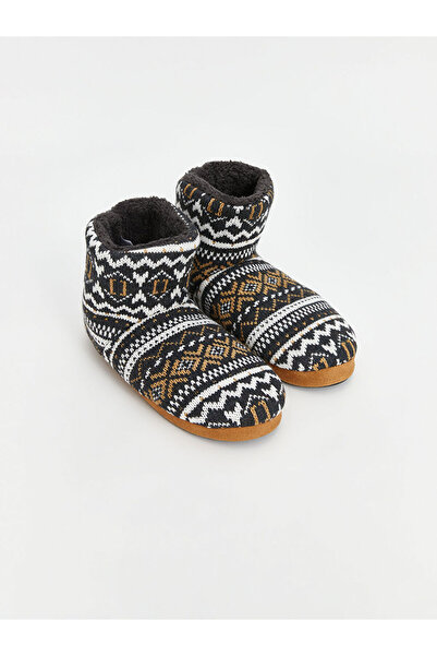 LC Waikiki Ανδρικές μπότες για το σπίτι με μικτά κεντήματα