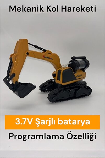 Pshoplay 2.4ghz Uzaktan Kumandalı Şarjlı 360° Dönen Dozer – Full Fonksiyon