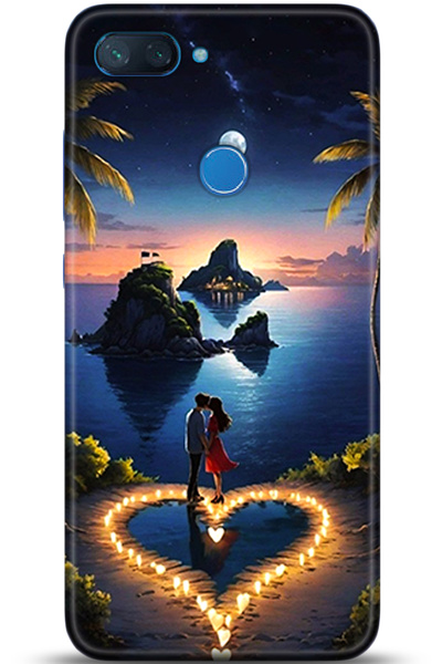 adveksiyon حافظة هاتف Xiaomi Mi 8 Lite مطبوعة بدقة HD - أصلية على قيد الحياة ...