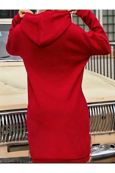 Cardee Hooded Dress Sweatshirt