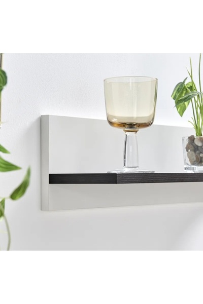 EGN WOODS 100x15x2buc Bibliotecă100x15x15cm2 buc Raft de perete Montessori, r...