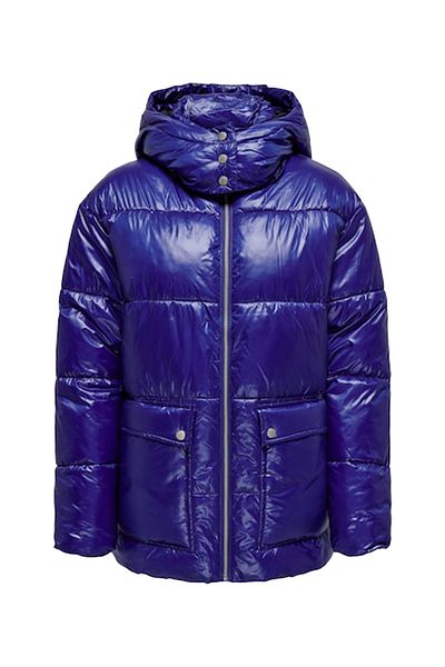 ONLY Onlsky Oversized Puffer Jacket Cc Otw Women's Clematis Blue Night Sky Coat - 15321847