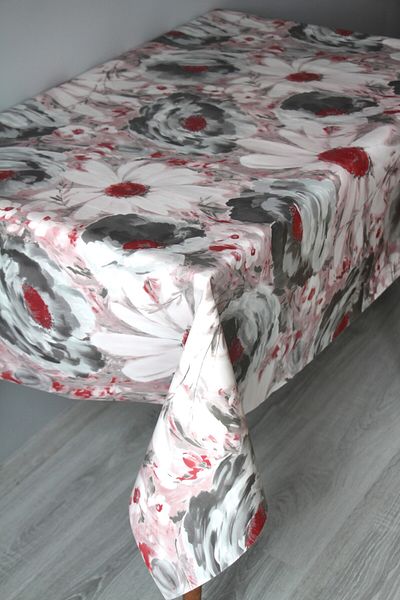 DDHOME Pastel Fiber Erasable Oilcloth Tablecloth - Daisy