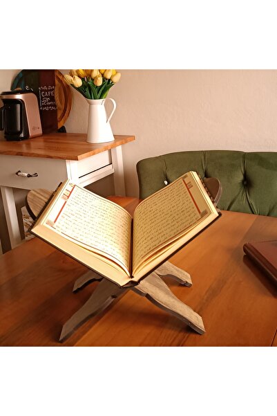 hü ma tasarım ve aksesuar Masaüstü Kitap Okuma Standı Kuran Rahlesi Tablet Standı Hafız İçin Hediye İsim Yazılabilir
