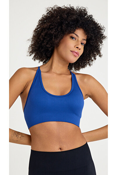 Tria Body ІНДИГО БЮСТГАЛЬТЕР З ПІДВІСНИМИ ЧАШКАМИ (СПОРТИВНИЙ БЮСТГАЛЬТЕР) ДЛЯ ЙОГИ/ПІЛАТЕСУ/ПОВСЯКДЕННОГО ВИКОРИСТАННЯ