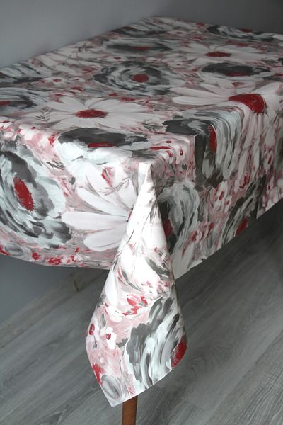 DDHOME Pastel Fiber Erasable Oilcloth Tablecloth - Daisy