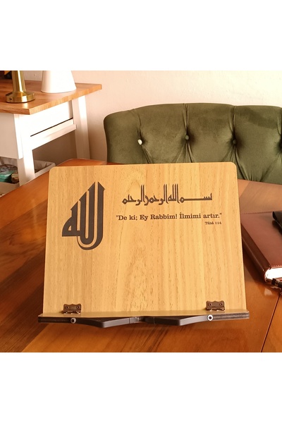 hü ma tasarım ve aksesuar Masaüstü Kitap Okuma Standı Kuran Rahlesi Tablet St...