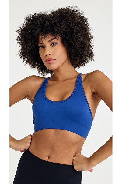 Tria Body ІНДИГО БЮСТГАЛЬТЕР З ПІДВІСНИМИ ЧАШКАМИ (СПОРТИВНИЙ БЮСТГАЛЬТЕР) ДЛЯ ЙОГИ/ПІЛАТЕСУ/ПОВСЯКДЕННОГО ВИКОРИСТАННЯ