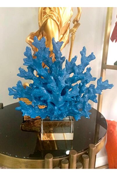 Mirsa Global Dekoratif Krıstal Kaideli Mercan Biblo Şık