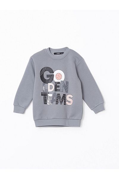 LC Waikiki Lcw Crew Neck Printed Baby Boy Sweatshirt