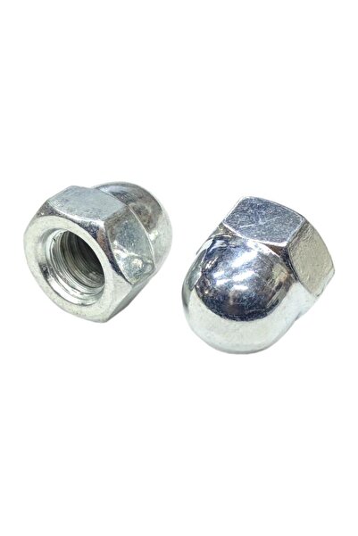 Genel Markalar -m5 Dın 1587 A2 304 Kalite Paslanmaz Kör Somun 50 Adet