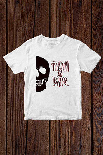 Wish BF Adevăr sau Provocare cu imprimeu supradimensionat tricou