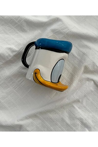 hediyeconcepti 450ml Sevimli Duffy Duck Seramik Kupa Bardak