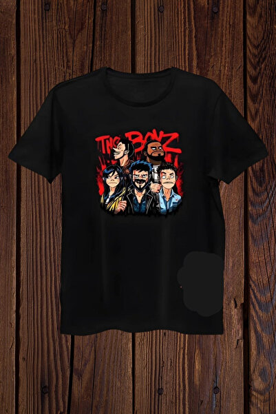 Wish BF تي شيرت كبير الحجم مطبوع عليه رسوم متحركة للأولاد