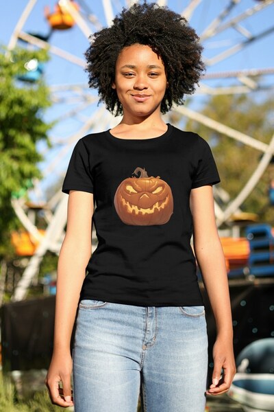Texclusive Halloween majica sa printom bundeve, porodična kombinacija