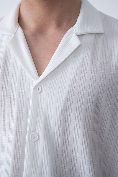 İLKCET MODA Thin Line Detail Oversize Men's Shirt
