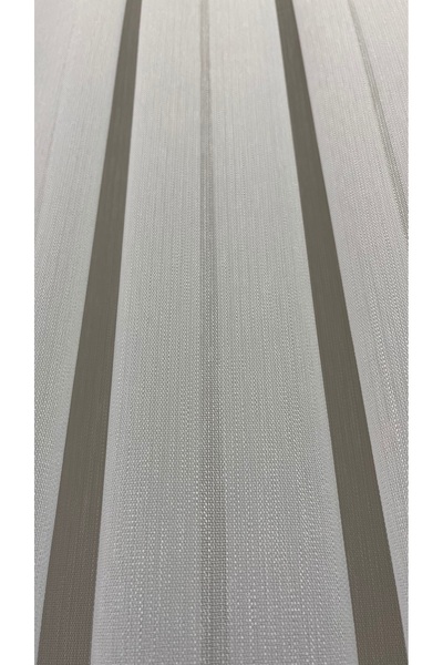 Turgut Perde Bambu Şantuklu 1/3 Sık Pileli Ağır Gramajlı Ütü İstemez Tül Perd...