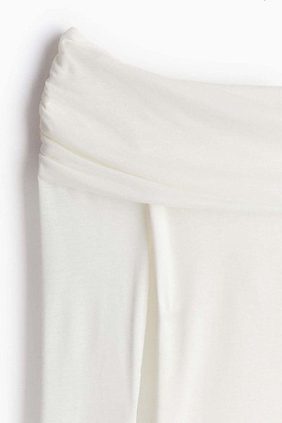 H&M Sheer off-the-shoulder top
