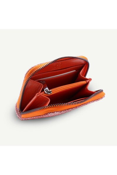 Uderra Leather Uderra Women's Genuine Leather Red Mini Wallet - S1Kc0102