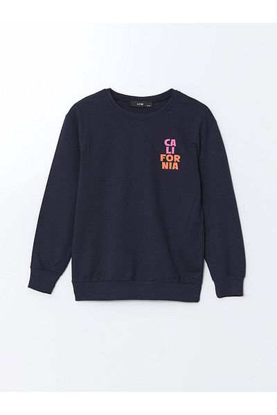 LC Waikiki Lcw Crew Neck Girl's Tracksuit Set