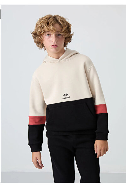 LARENİS Kapüşonlu Erkek Çocuk Kışlık Eşofman