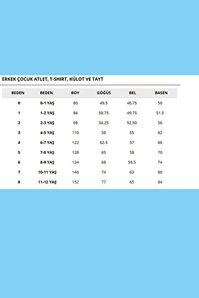 Berrak Tricou pentru băiat 100% bumbac 1501 - Pachet de 6