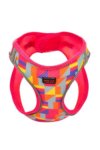 LUCKYPAW Air Mesh Cat and Dog Chest Collar