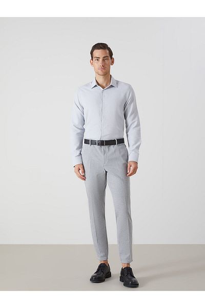 LC Waikiki Cămașă Dobby pentru bărbați, cu mânecă lungă, slim fit