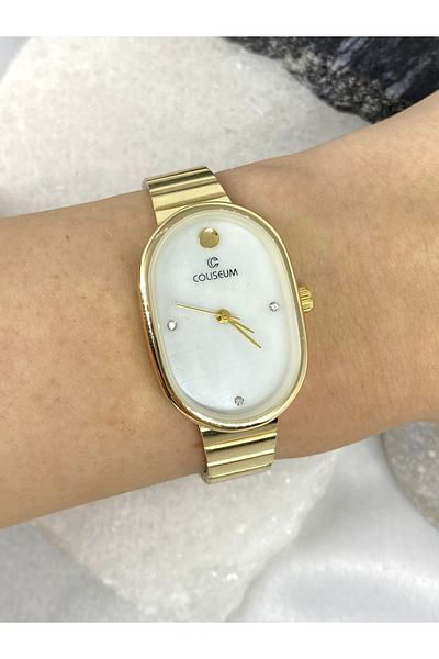 Coliseum Women's White Gold Wristwatch Inside