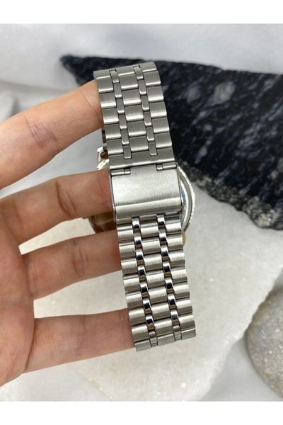 Coliseum Classic Model Round Silver Inside White Men's Wrist Watch