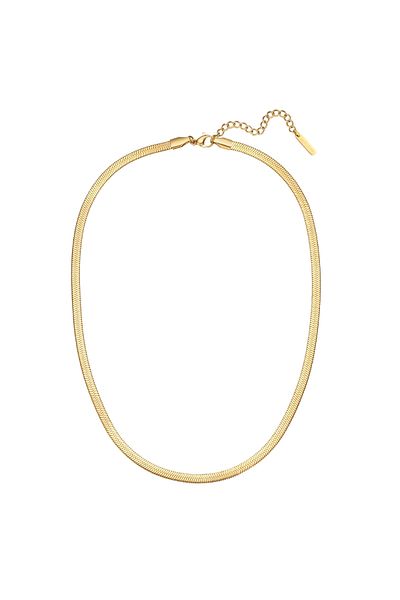 eastside Edelstahlhalskette Kette Edelstahl Gelbgold