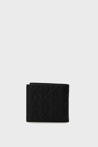 Armani Exchange Portofel pentru bărbați cu logo în relief - XM 000168   AF12133 UC001