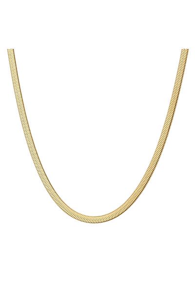 eastside Edelstahlhalskette Kette Edelstahl Gelbgold