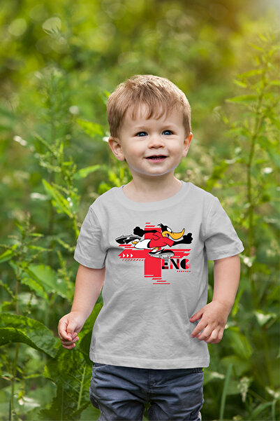 oneagılyazı Детска тениска с уголемен и с принт Dafy Duck