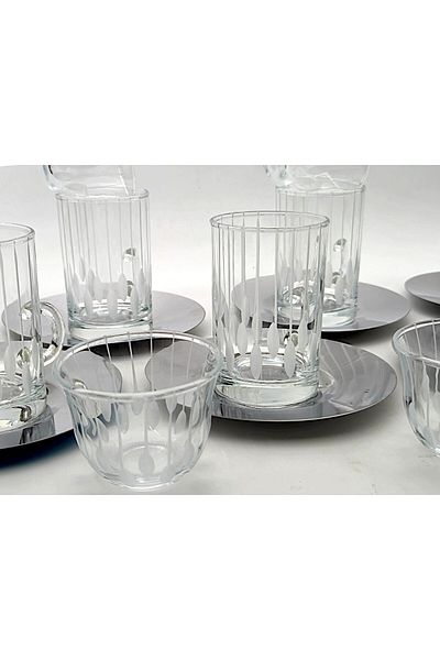 Paşabahçe 6-Person Enjoyment Ehl'I Tea Cup Set - 18 Pieces