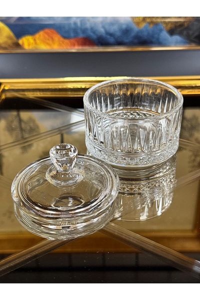 MİHMAN HOME Arow Plare Glass Turkish Delight Bowl 80 ml