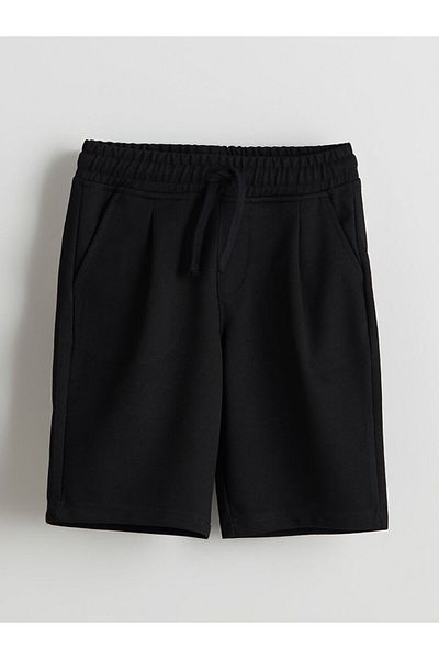 LC Waikiki White Elastic Waist Boy's Shorts