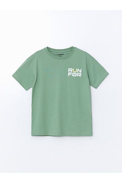 LC Waikiki Σετ Πιτζάμες Boy's Crew Neck με σορτς